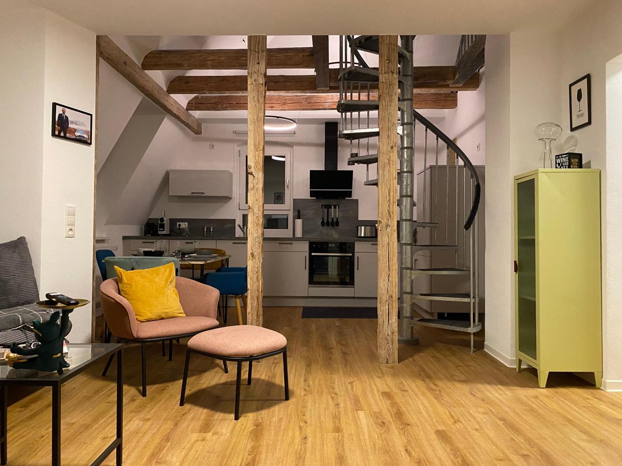 Stilvolles Appartement Im Herzen Bambergs エクステリア 写真
